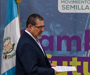 Presidente electo de Guatemala denuncia plan de 'golpe' para evitar que asuma