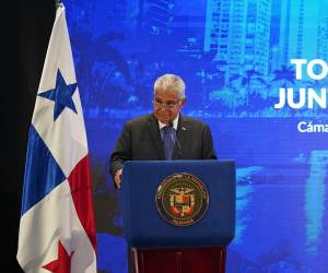 <i>El presidente de Panamá, José Raúl Mulino, aseguró que hay un mensaje político detrás del aumento de las detenciones de buques de bandera panameña. Foto de cortesía</i>