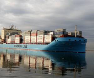 Maersk espera un crecimiento del mercado en el segundo trimestre, si los clientes aprovechan una pausa de 90 días en la mayor parte de los aranceles planeados en Estados Unidos. Foto cortesía