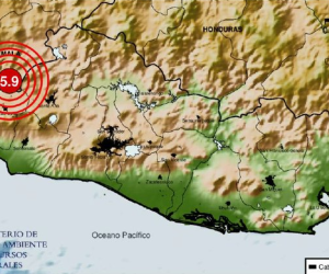 Dos fuertes sismos fueron percibidos en Guatemala y El Salvador