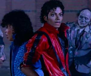 Fotograma de archivo del video clip “Thriller”, del cantante Michael Jackson, que se estrenó el día 1 de diciembre de 1982.