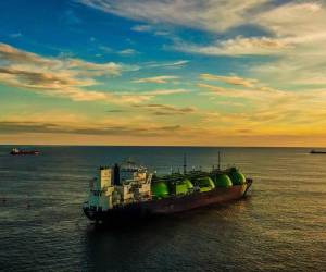 <i>La descarga número 40 representa la consolidación de El Salvador como mercado importador de GNL y el fortalecimiento de su seguridad energética. Foto de cortesía</i>