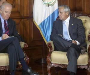 Pérez Molina busca convertir en un argumento en contra de EE.UU. un hecho que era evidente: sin lucha contra la impunidad, Washington no liberarba un sólo dólar. (Foto: Archivo)