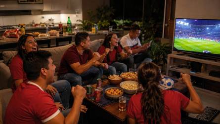 <i>El Mundial se trasladó principalmente a los hogares y espacios de convivencia. Foto de cortesía</i>