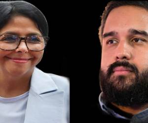 <i>Delcy Rodríguez, presidente interina, quedó atrapada entre la presión de Trump y la desconfianza del chavismo, empezando por “Nicolasito”, el hijo de Nicolás Maduro. (Foto: Collage E&amp;N)</i>