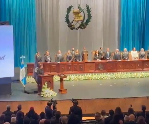 <i>El tribunal informó de que la IX Magistratura ha quedado integrada con el compromiso de ejercer sus funciones con apego a la Constitución Política de Guatemala, garantizando la supremacía constitucional y la protección de los derechos fundamentales. Foto de cortesía</i>