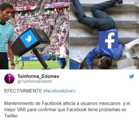 Usuarios se desahogan en memes por caída de WhatsApp, Instagram y Facebook