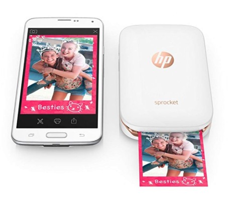 HP Sprocket imprime sin necesidad de tinta, ni cables