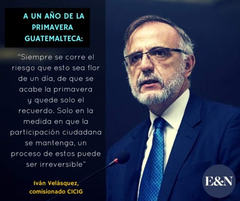 Iván Velásquez, comisionado de Cicig: 'No estamos condenados a vivir en la impunidad”