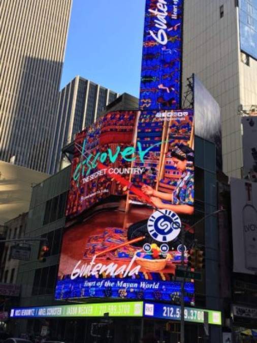 Guatemala viaja a Times Square para conquistar el turismo desde EE.UU.