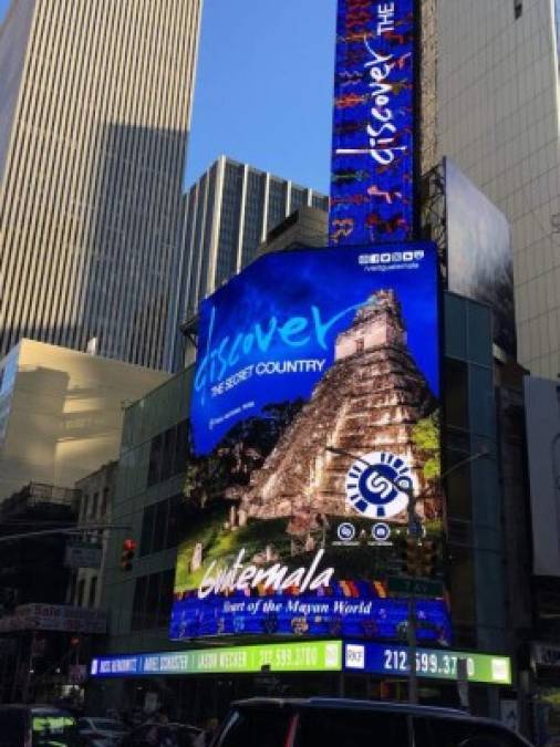 Guatemala viaja a Times Square para conquistar el turismo desde EE.UU.