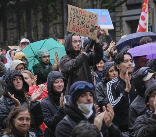 <i>Las protestas iniciaron en Francia pero se expandieron rápidamente.Ya se contabilizan 177 protestas en 12 países entre el 15 de septiembre y el 23 de octubre. (Foto: EFE)</i>