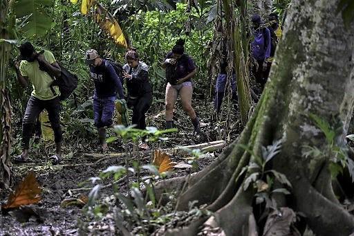 Más de 40.000 migrantes cruzaron la selva del Darién en abril