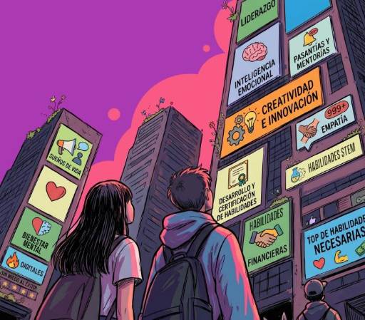 <b>Más del 60% de los jóvenes consultados en un estudio de UNICEF considera que a las empresas les importan poco o nada las niñas, niños, adolescentes y jóvenes. (Ilustración UNICEF)</b>
