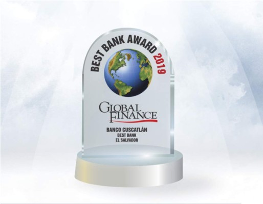 Global Finance reconoce a Banco Cuscatlán como Mejor Banco de El Salvador 2019
