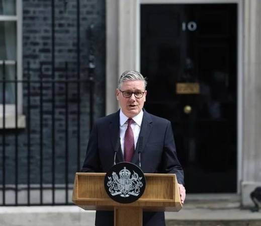 <b>Con la salida de Keir Starmer, el país sufre el alejamiento de seis jefes de Gobierno en diez años. (Foto: EFE)</b>