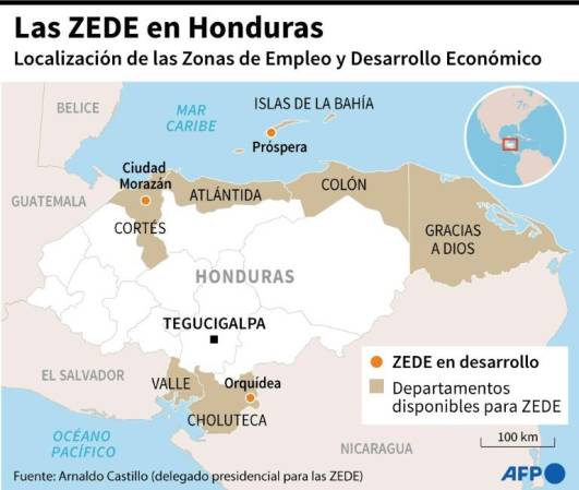 Honduras: Congreso deroga polémica ley de zonas económicas especiales
