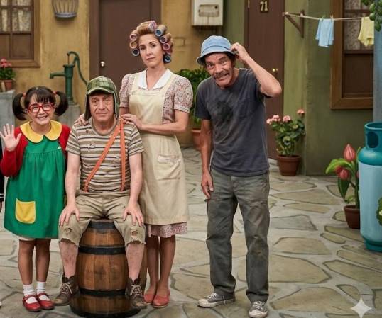 <i> Este 2026 reencontrará a todos los personajes de El Chavo del 8 en una serie de libro que buscan unir a la familias latinoamericanas. FOTO GENERADA CON NANO BANANA</i>