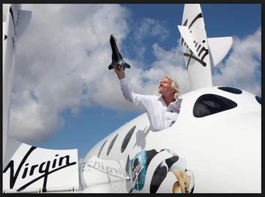 Bezos, Musk y Branson, los multimillonarios que están compitiendo en la nueva carrera espacial