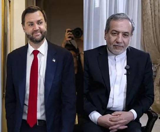 El resultado de estas primeras reuniones podría empezar a redefinir el equilibrio de poder en Medio Oriente. JD Vance (izquierda) y Abás Araqchí (derecha). (Fotos: EFE)