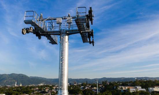 Avanzan trabajos de instalación del primer Aerocable en El Salvador