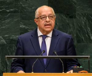 <i>En el marco del debate general del 81.° período de sesiones, el ministro de Relaciones Exteriores guatemalteco, Carlos Ramiro Martínez, enfatizó la urgencia de priorizar la diplomacia y el multilateralismo frente a las tensiones geopolíticas actuales. Foto de cortesía</i>