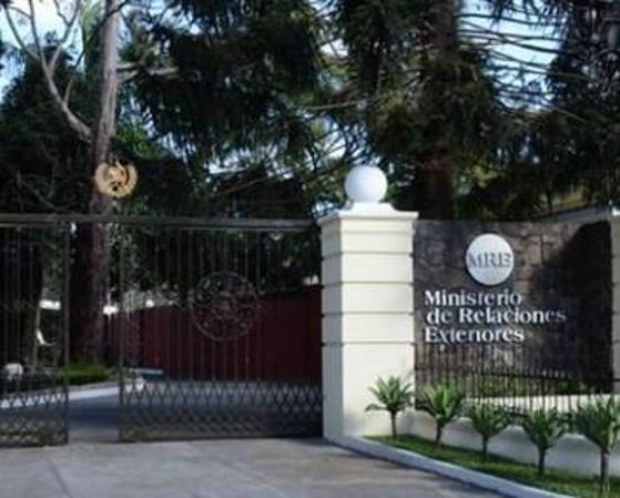 Sede del Ministerio de Relaciones Exteriores de Guatemala. (Foto: AGN archivo).