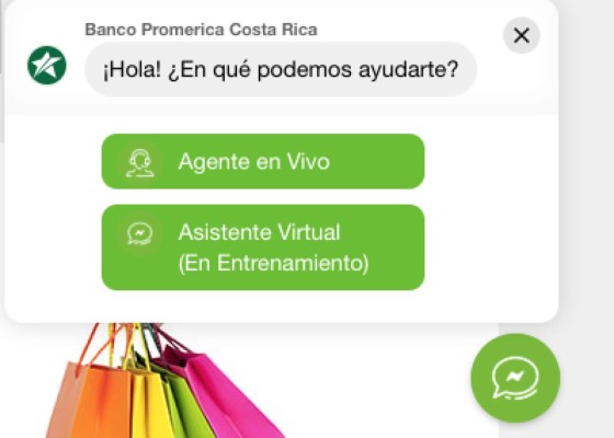 Banco Promerica lanza su asistente virtual
