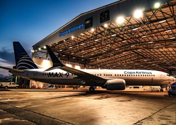 Copa Airlines recibe el primer 737 Max 9 de un pedido de 71 aeronaves a Boeing