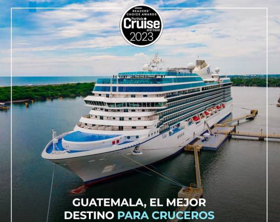 <i> Guatemala fue reconocido -por la revista Porthole Cruise and Travel- como el mejor destino para cruceros en Centroamérica. FOTO InguatPrensa</i>