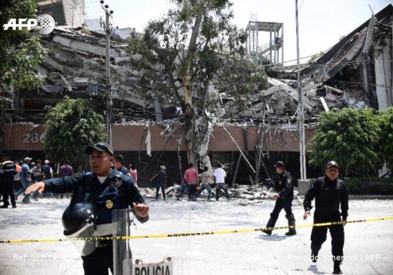Terremoto de 7,1 sacude a la Ciudad de México