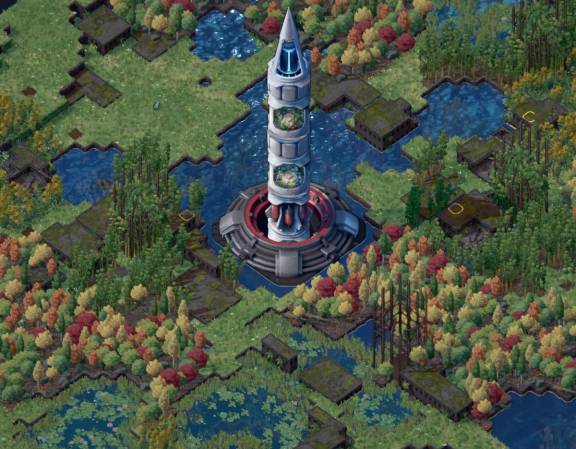 <i>Terra Nil cuenta con más de 300.000 jugadores según su distribuidor, la empresa estadounidense Devolver Digital. FOTO pcgamer.com</i>