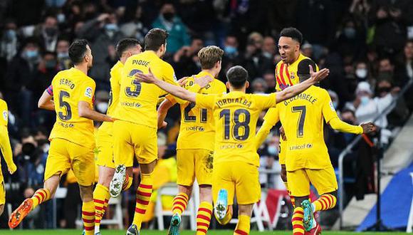 El Barcelona goleó 4-0 al Real Madrid en el Santiago Bernabéu