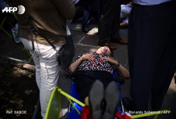 Terremoto de 7,1 sacude a la Ciudad de México