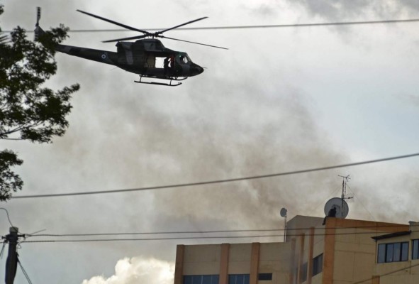 El Salvador: 2 fallecidos por incendio en Ministerio de Hacienda
