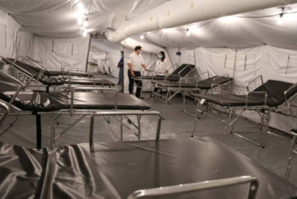 Honduras adquiere siete hospitales móviles para asistir a pacientes con coronavirus
