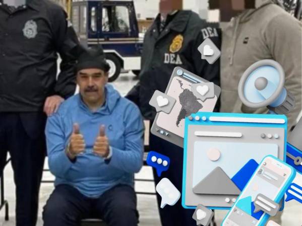 <i>La conversación digital en América Latina reaccionó con intensidad ante el anuncio de la detención, pero lo interpretó menos como un hecho internacional aislado y más como un disparador para procesar tensiones políticas, históricas y emocionales propias de cada país. FOTO E&amp;N</i>