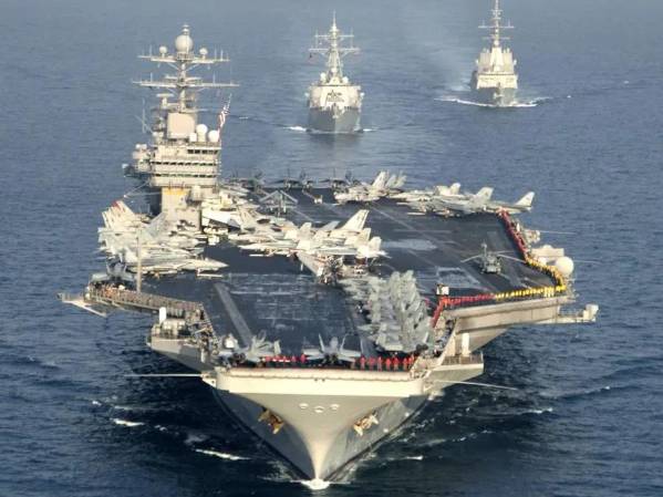 <i>Según agencias internacionales, 9.000 efectivos viajan hacia Medio Oriente a bordo de un conjunto de buques. (Foto: EFE)</i>