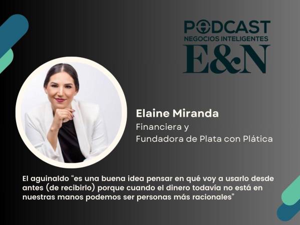 <i>Elaine Miranda es Financiera. Fundadora de Plata con Plática, la primera plataforma de educación financiera en Nicaragua y Centroamérica. FOTO E&amp;N</i>