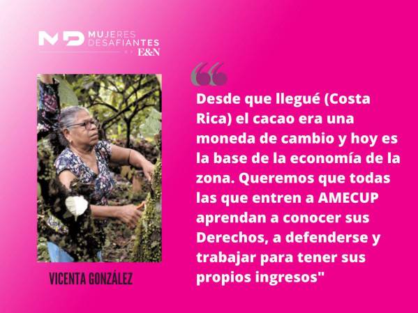 Vicenta González: premio de Naciones Unidas por su ayuda a mujeres y refugiados en Costa Rica