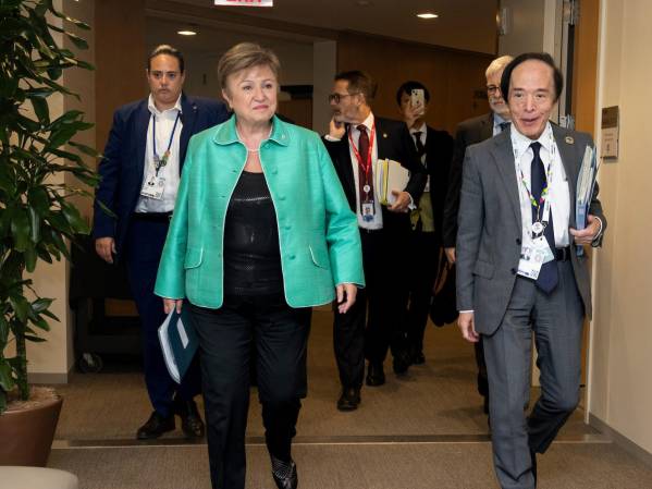 La directora gerente del Fondo Monetario Internacional (FMI), Kristalina Georgieva, aseguró que las economías están ahora más preparadas para hacer frente a crisis que en el crash de 2008. Foro de cortesía