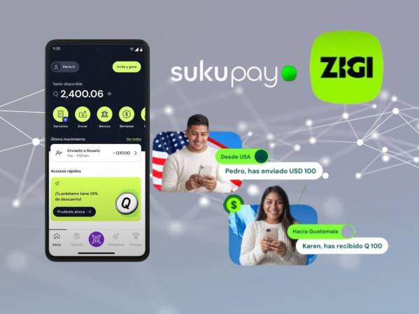 <i>El acuerdo permitirá a los usuarios de ZIGI recibir dinero desde Estados Unidos por una tarifa fija de US$0.99 utilizando solo un número de teléfono dentro de su aplicación. FOTO REFERENCIA</i>