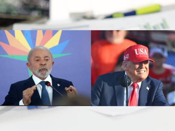 <i>El mandatario de Brasil adelantó que iniciará negociaciones y, en el caso de que no prosperen, aplicará la misma medida contra las importaciones estadounidenses a partir del 1 de agosto, cuando entran en vigencia. FOTOS EFE/COMBO E&amp;N</i>