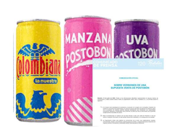 <i>Actualmente Postobón, una empresa con 120 años de historia y con sede en Medellín, cuenta con 16 plantas de producción y 55 centros de distribución con los que cubre el 90 % del mercado colombiano.</i>