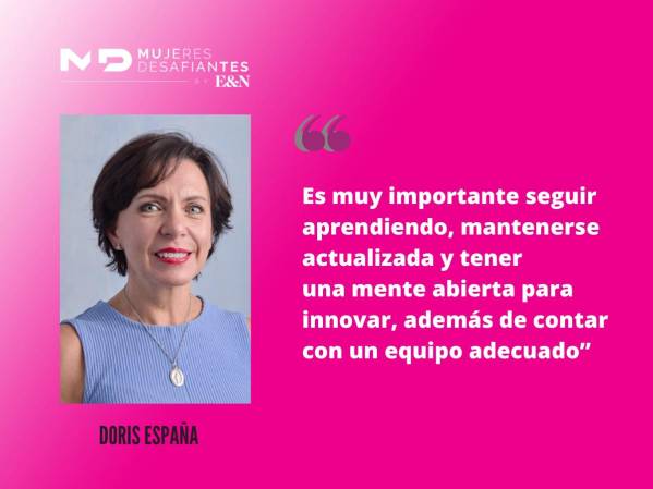Doris España: con la mente abierta para innovar en la industria de alimentos