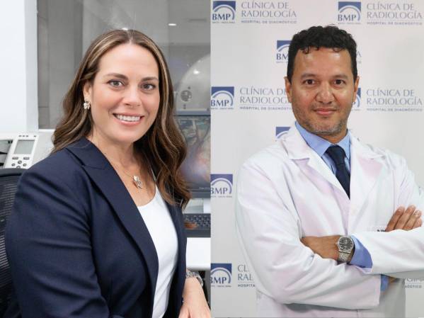 Lic. Elizabeth Brito y Dr. Mario René Tevez: Talento humano de Hospital de Diagnóstico y Brito Mejía Peña