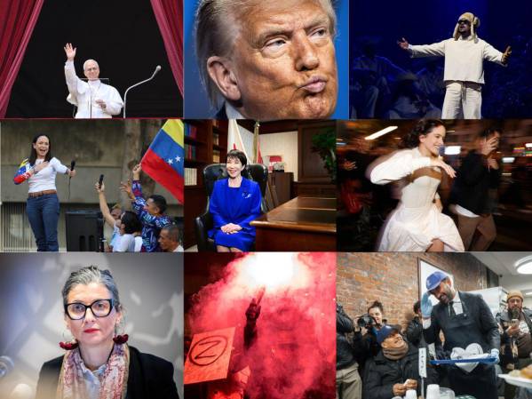 <i>Estos son parte de los 12 protagonistas que marcaron el mundo en 2025. FOTO E&amp;N con imágenes de EFE</i>