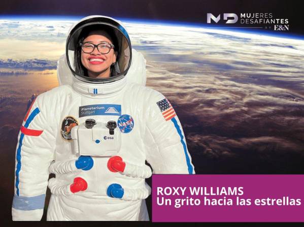 <i>Roxy Williams tiene un objetivo claro: ser astronauta. FOTOS CORTESÍA</i>