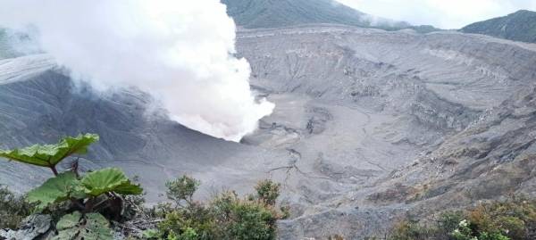 El Ministerio de Ambiente y Energía anunció que el Parque Nacional Volcán Poás será reabierto a los turistas el próximo 30 de julio. Foto de cortesía