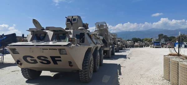 <i>El Salvador, que ya participaba en la Fuerza de Supresión de Pandillas (GSF, por su sigla en inglés), se involucró de manera más directa en la crisis haitiana. Foto de cortesía</i>